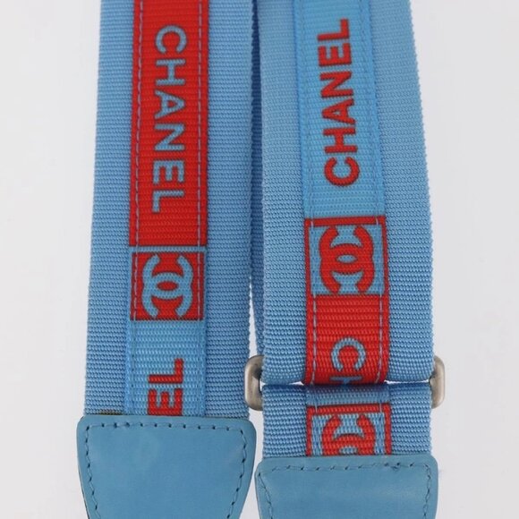 CHANEL New Travel line Adjustable Shoulder Strap 26.4""-43.3"" CC Auth 141901 - Picture 4 of 11